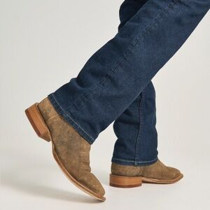 TECOVAS SUEDE LEATHER BOOTS US 9D Western Cowboy The DOC
